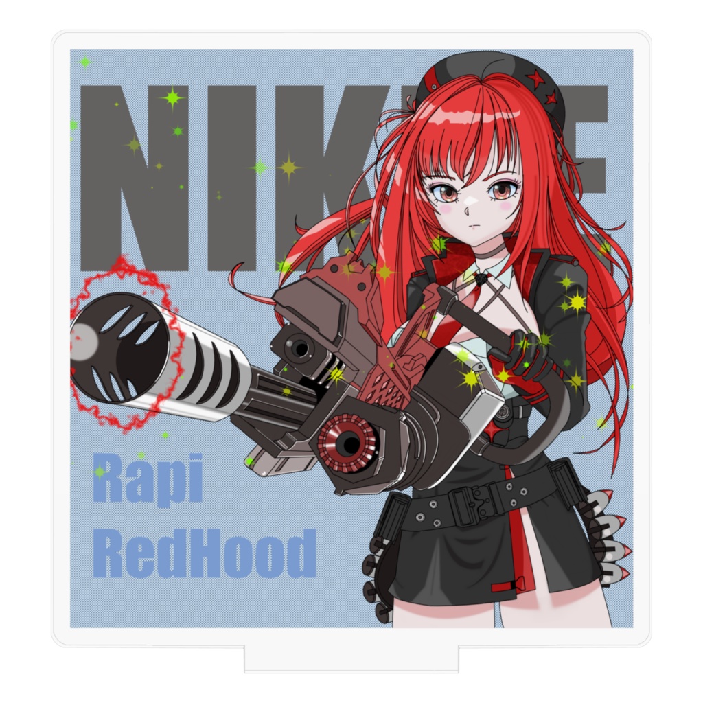 勝利の女神NIKKE:アクリルフィギュア(ラピレッドフード)