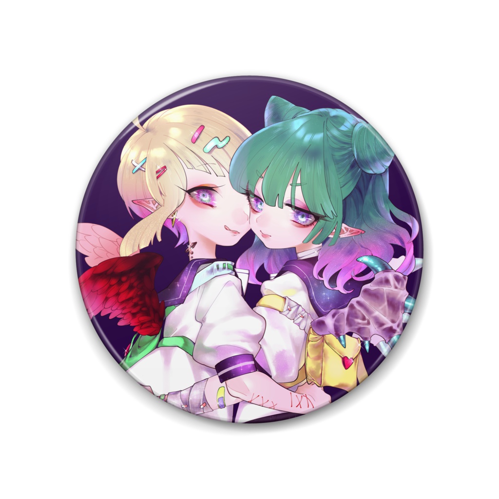 少女たちの羽根*缶バッジ