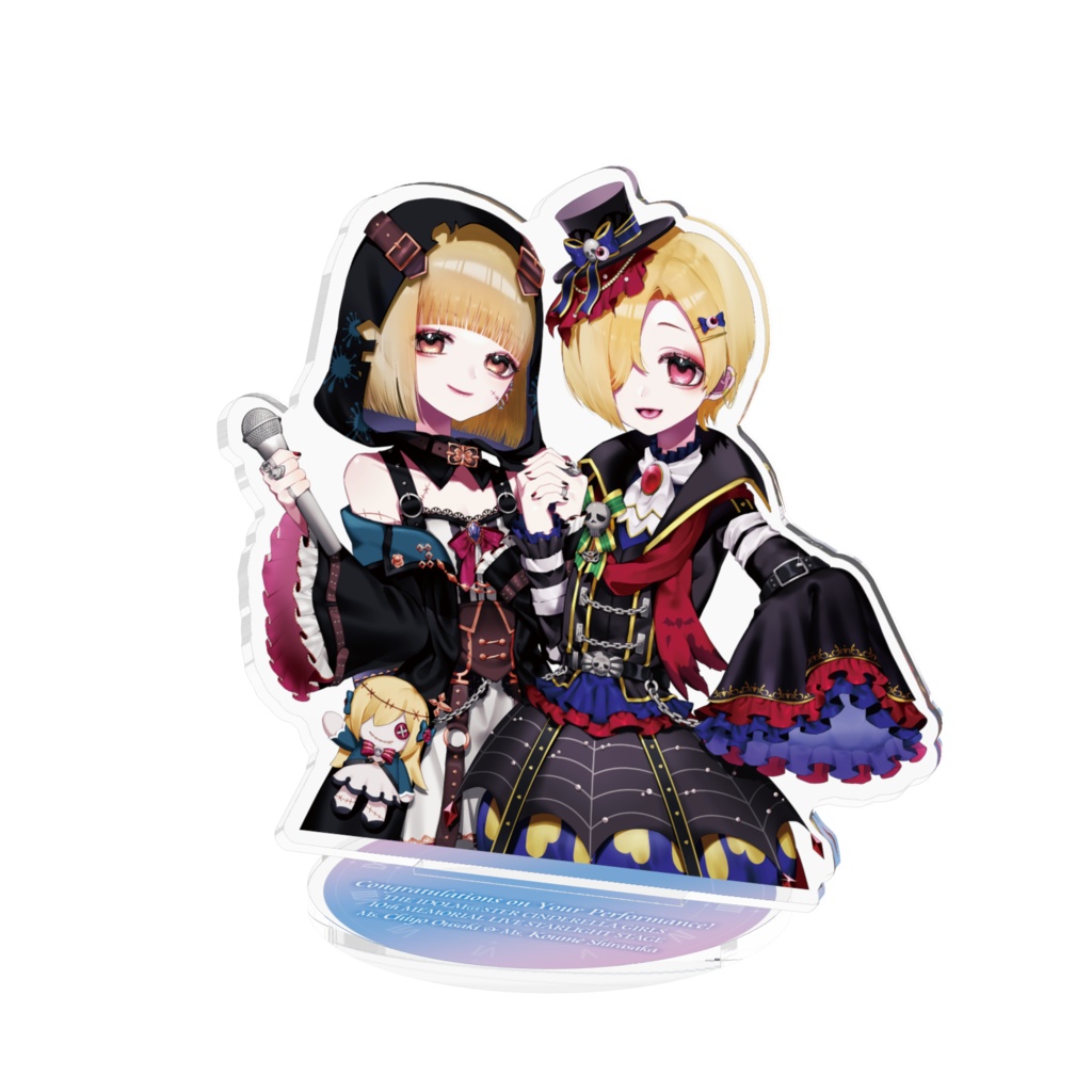【デレステ10th千秋楽】桜咲千依さん＆白坂小梅ちゃん アクリルスタンド (pixivFACTORY)