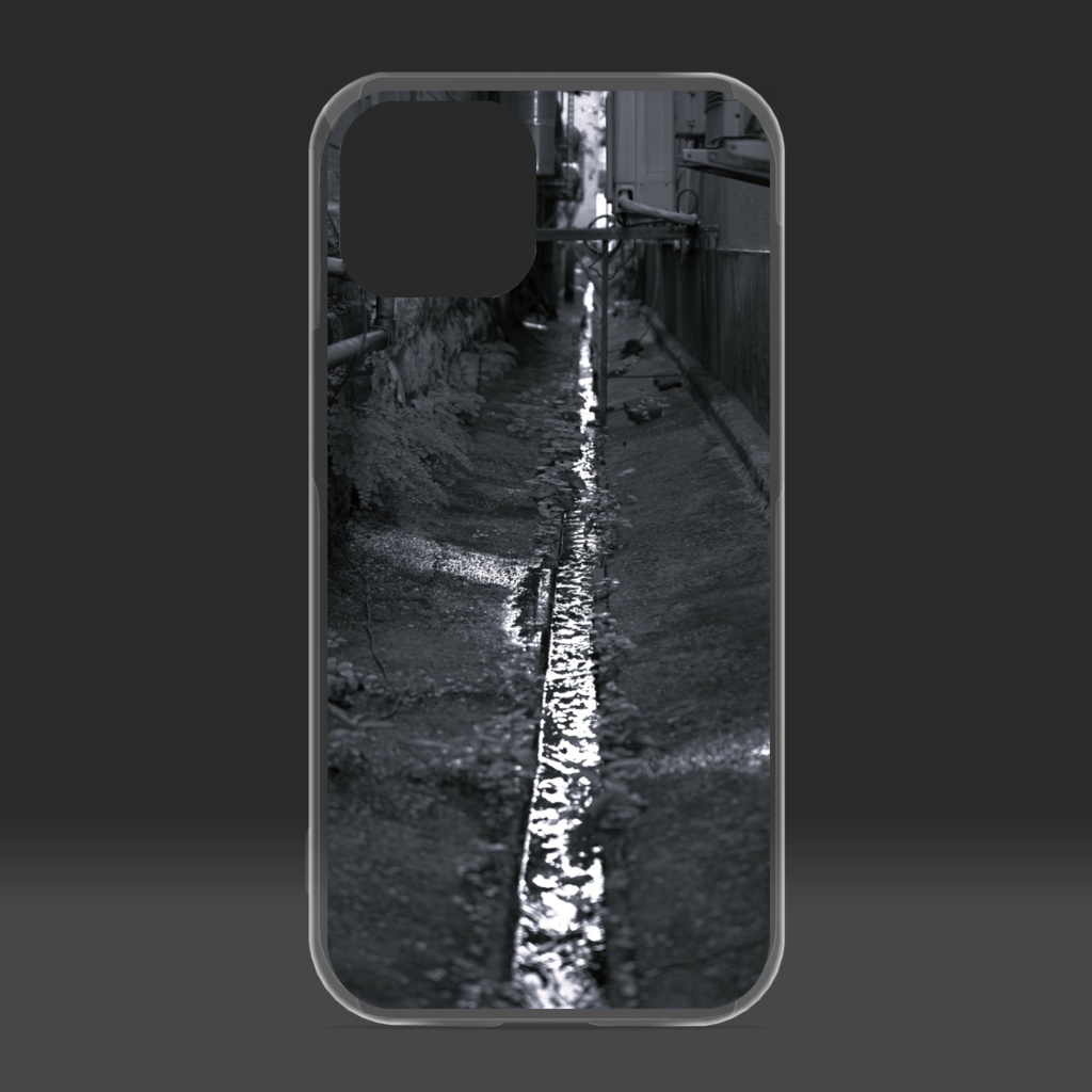 モノクロスマホケース - Photo001