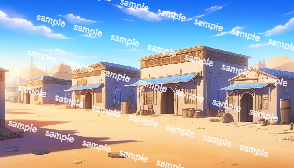 【合計150枚】砂漠の背景画_ファンタジー背景画像集【著作権フリー】