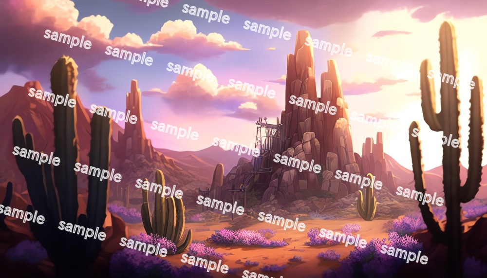 【合計150枚】砂漠の背景画_ファンタジー背景画像集【著作権フリー】