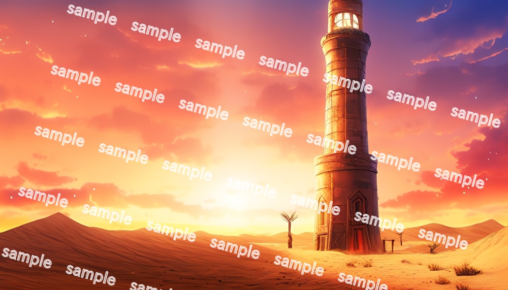 【合計150枚】砂漠の背景画_ファンタジー背景画像集【著作権フリー】