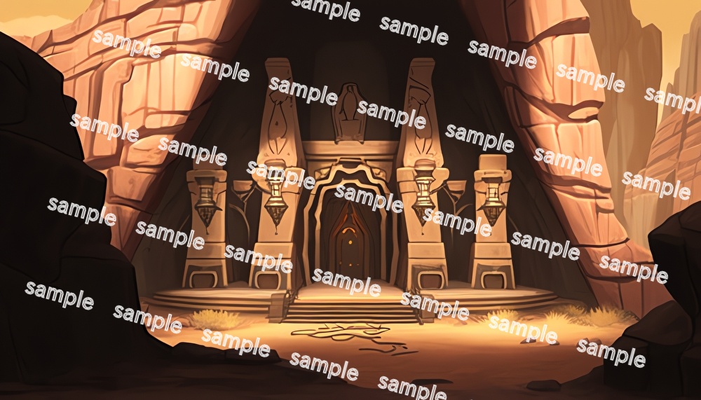 【合計150枚】砂漠の背景画_ファンタジー背景画像集【著作権フリー】