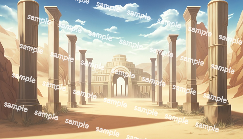 【合計150枚】砂漠の背景画_ファンタジー背景画像集【著作権フリー】