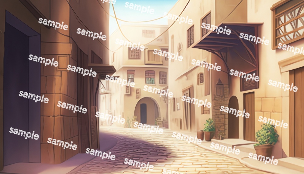 【合計150枚】砂漠の背景画_ファンタジー背景画像集【著作権フリー】