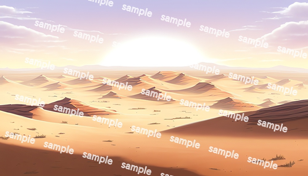 【合計150枚】砂漠の背景画_ファンタジー背景画像集【著作権フリー】