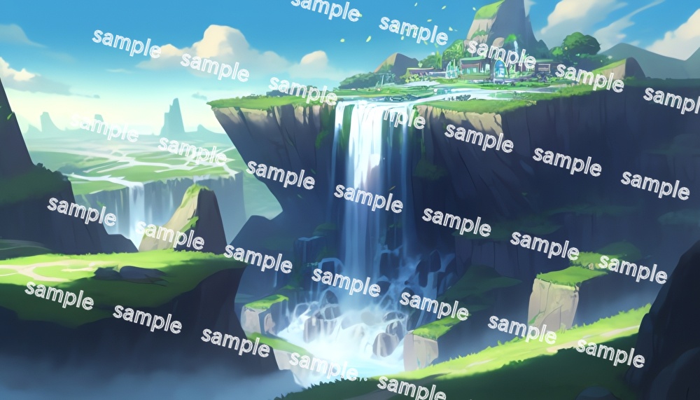 【合計80枚】草原の背景画_ファンタジーRPG背景画像集【著作権フリー】