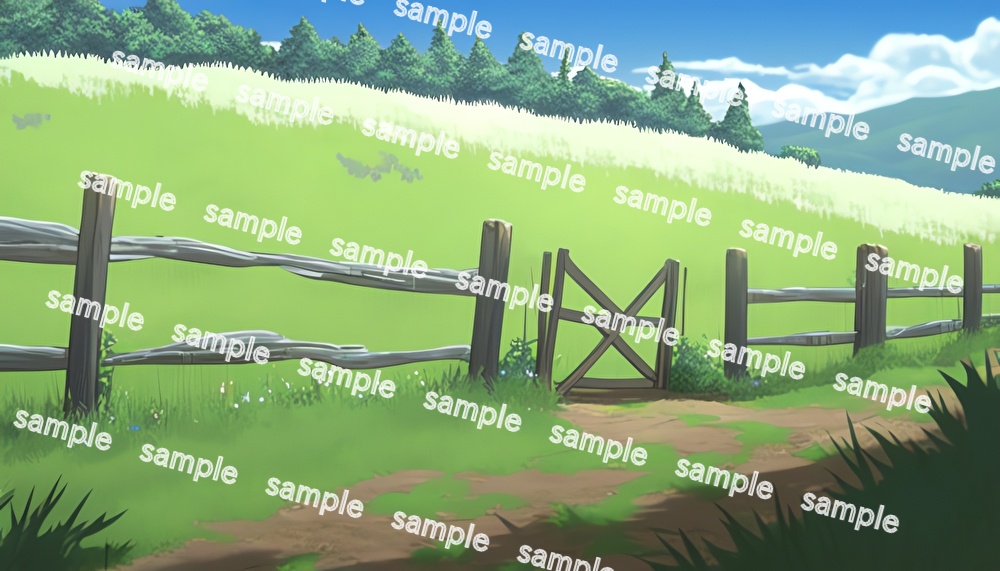 【合計80枚】草原の背景画_ファンタジーRPG背景画像集【著作権フリー】