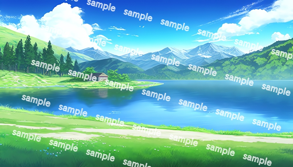 【合計80枚】草原の背景画_ファンタジーRPG背景画像集【著作権フリー】