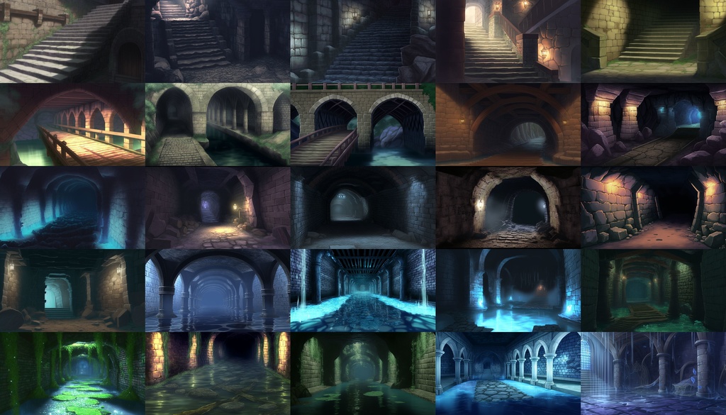 【合計163枚】ダンジョン・洞窟の背景_ファンタジーRPG背景画像集【著作権フリー】