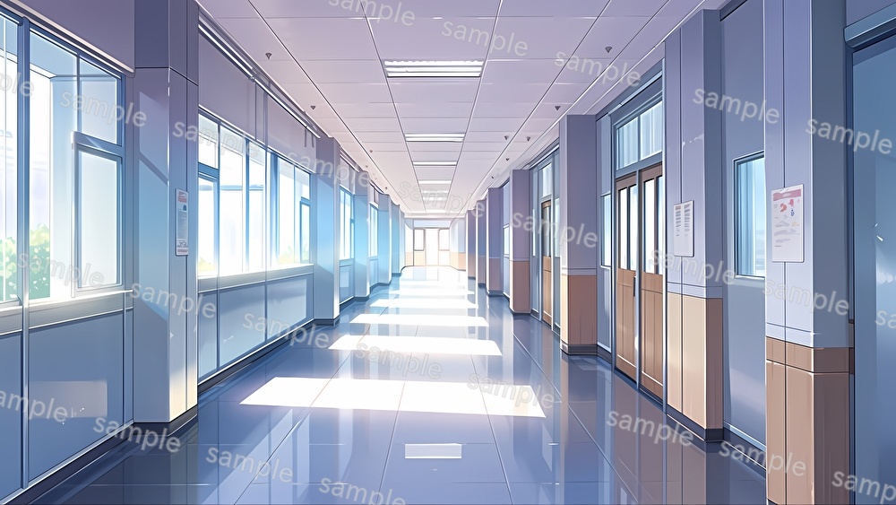 【合計118枚】現代街中の風景イラスト背景画集【著作権フリー】