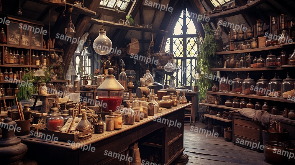 【合計204枚】中世ファンタジー_リアルイラスト背景画集_街中ver【著作権フリー】