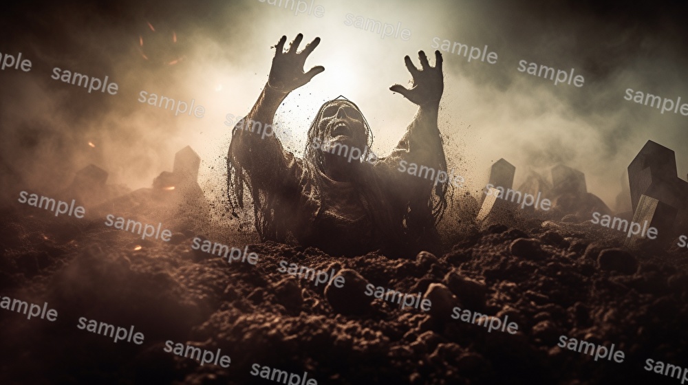 【合計108枚】ホラー関連_リアルイラスト画集【著作権フリー】