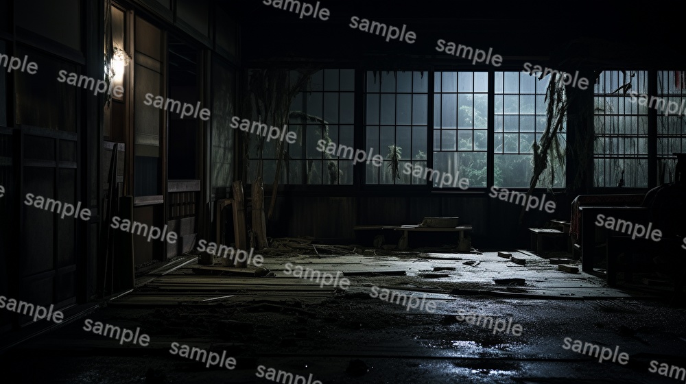 【合計108枚】ホラー関連_リアルイラスト画集【著作権フリー】