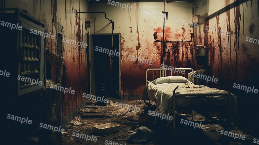 【合計108枚】ホラー関連_リアルイラスト画集【著作権フリー】