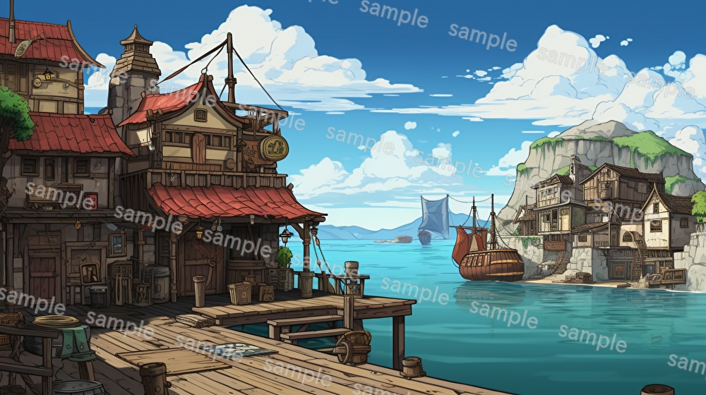 【156枚】ファンタジーRPG背景イラスト【著作権フリー】風景画像集