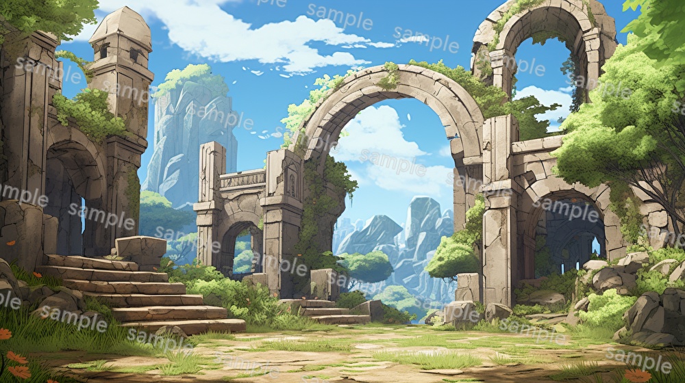 【156枚】ファンタジーRPG背景イラスト【著作権フリー】風景画像集