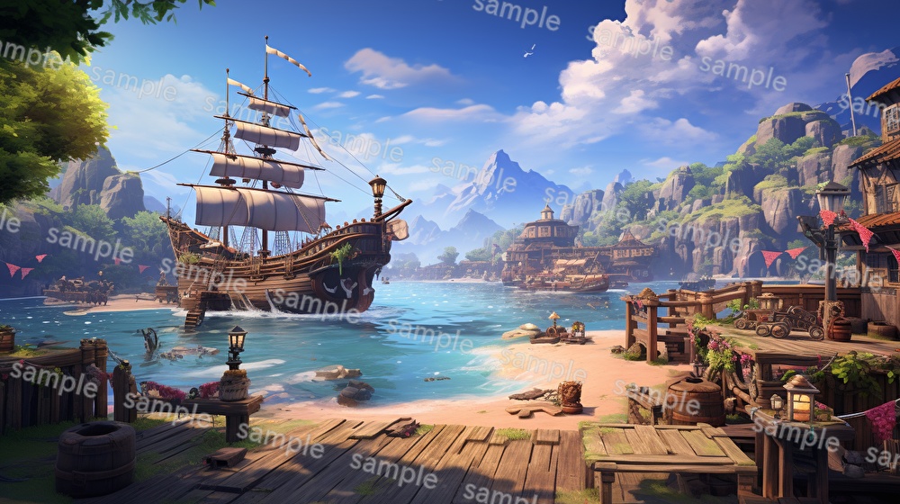 【156枚】ファンタジーRPG背景イラスト【著作権フリー】風景画像集