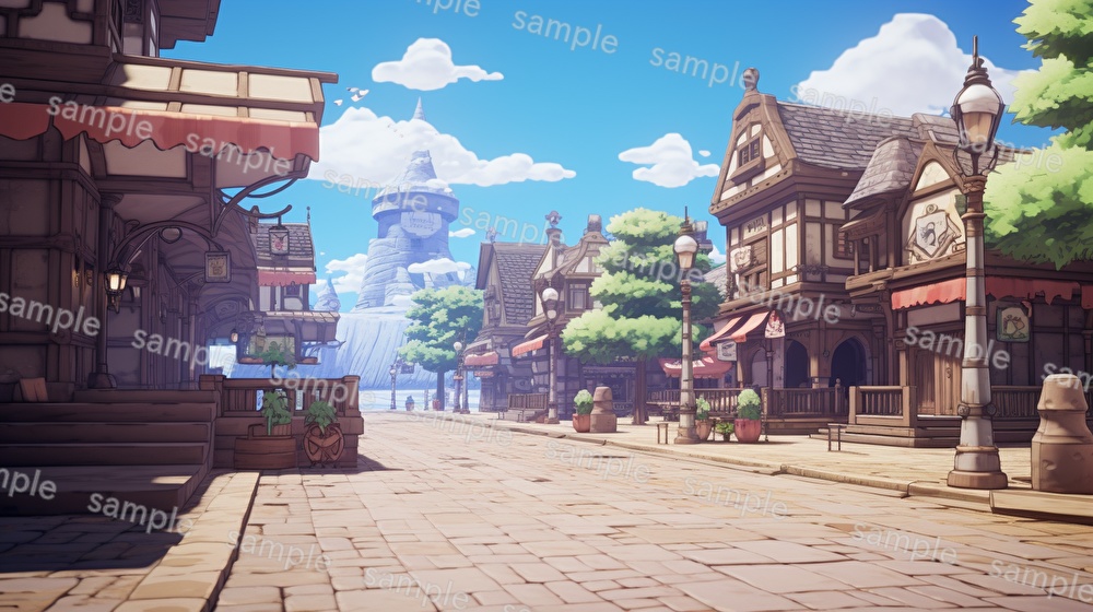 【156枚】ファンタジーRPG背景イラスト【著作権フリー】風景画像集