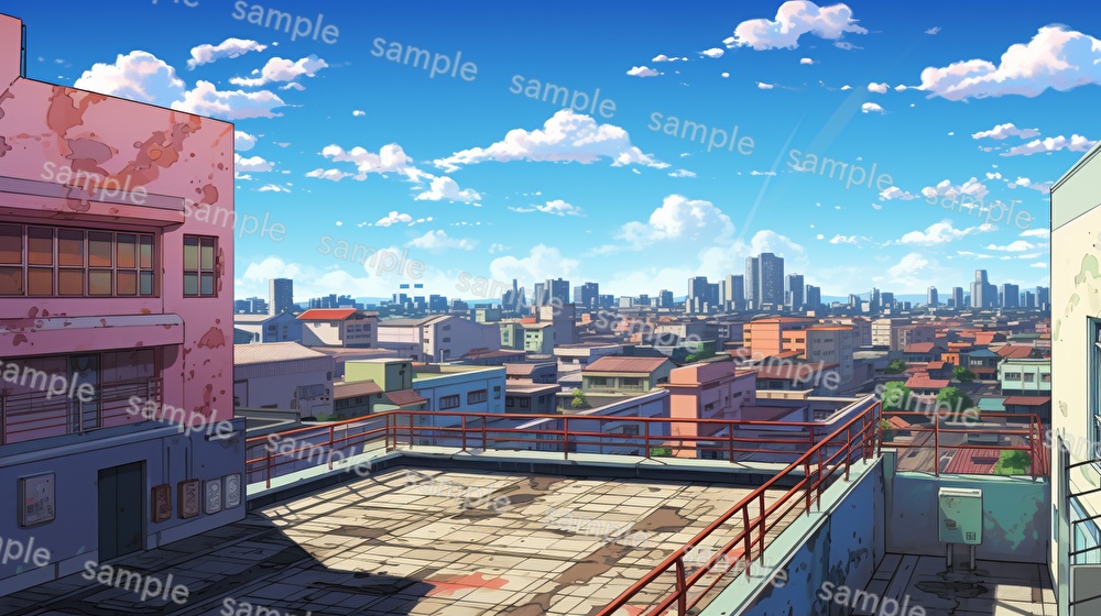 【合計116枚】現代の風景イラスト背景画集【著作権フリー】