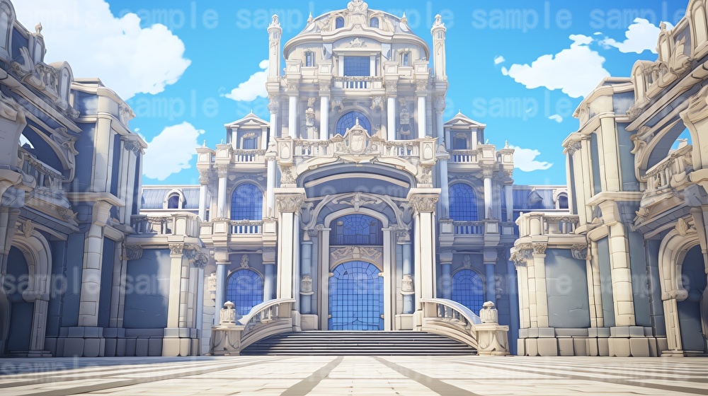 【合計133枚】お城関連のイラスト背景画集【著作権フリー】ファンタジーRPG背景素材