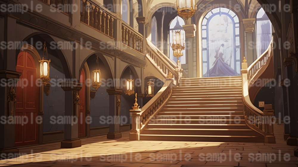 【合計133枚】お城関連のイラスト背景画集【著作権フリー】ファンタジーRPG背景素材