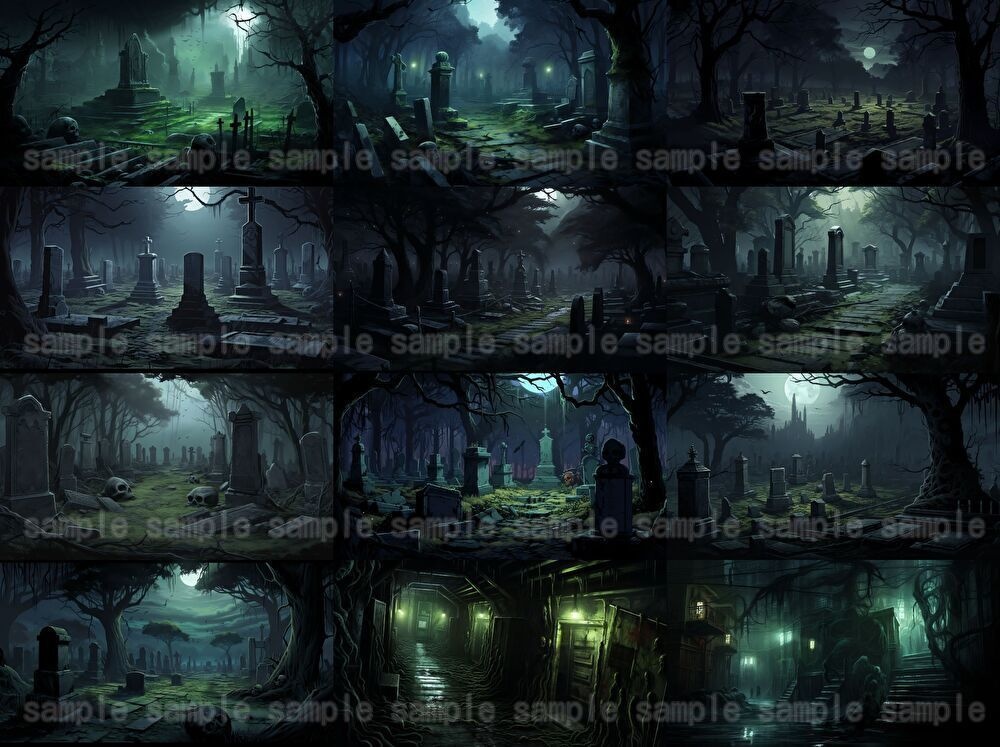 【合計213枚】ダークファンタジーイラスト背景画集【クトゥルフ神話TRPG】著作権フリー背景素材