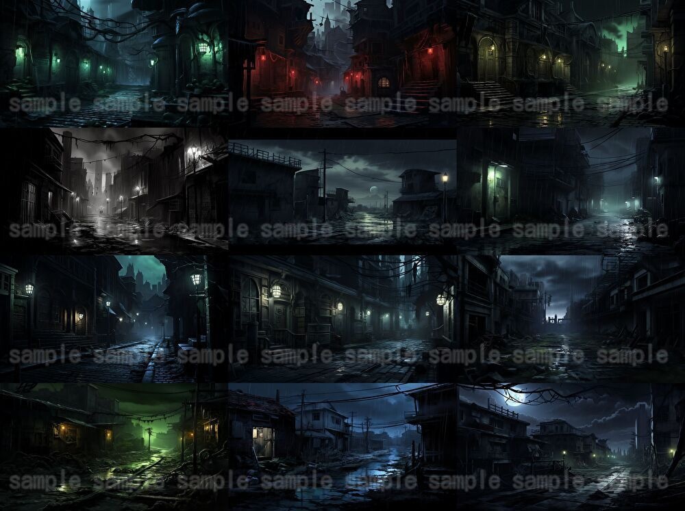 【合計213枚】ダークファンタジーイラスト背景画集【クトゥルフ神話TRPG】著作権フリー背景素材