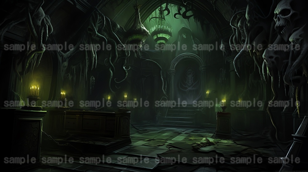 【合計213枚】ダークファンタジーイラスト背景画集【クトゥルフ神話TRPG】著作権フリー背景素材