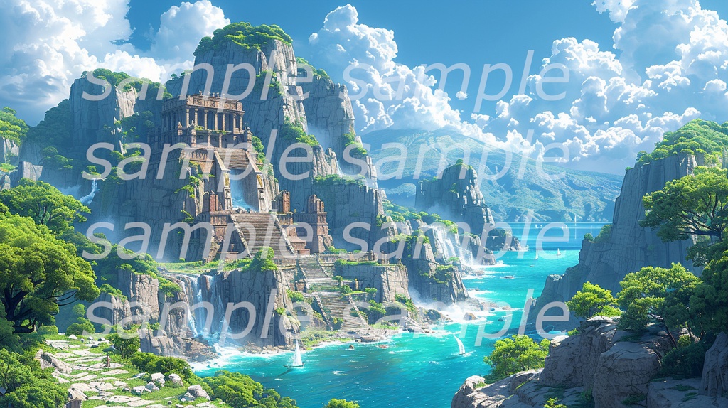 【41種類:全172枚】ファンタジーRPG背景イラスト【著作権フリー】風景画像集