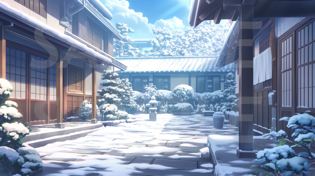 【合計106枚】和風の風景イラスト背景画集【著作権フリー】