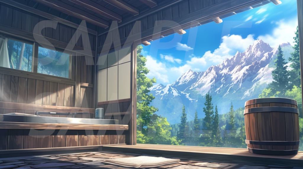 【合計106枚】和風の風景イラスト背景画集【著作権フリー】