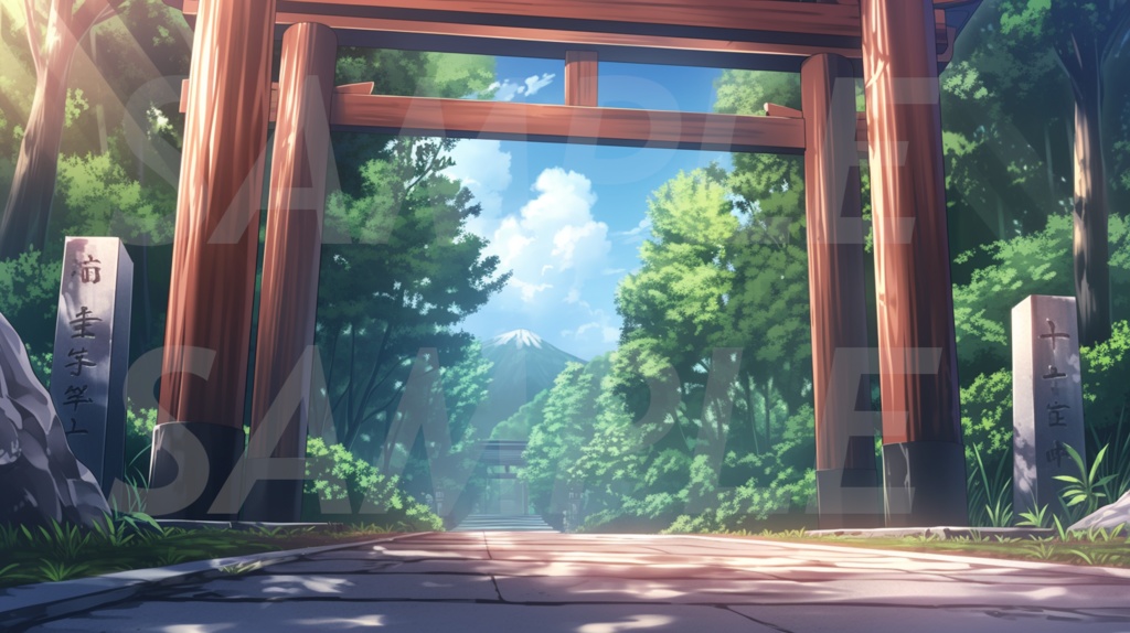 【合計106枚】和風の風景イラスト背景画集【著作権フリー】