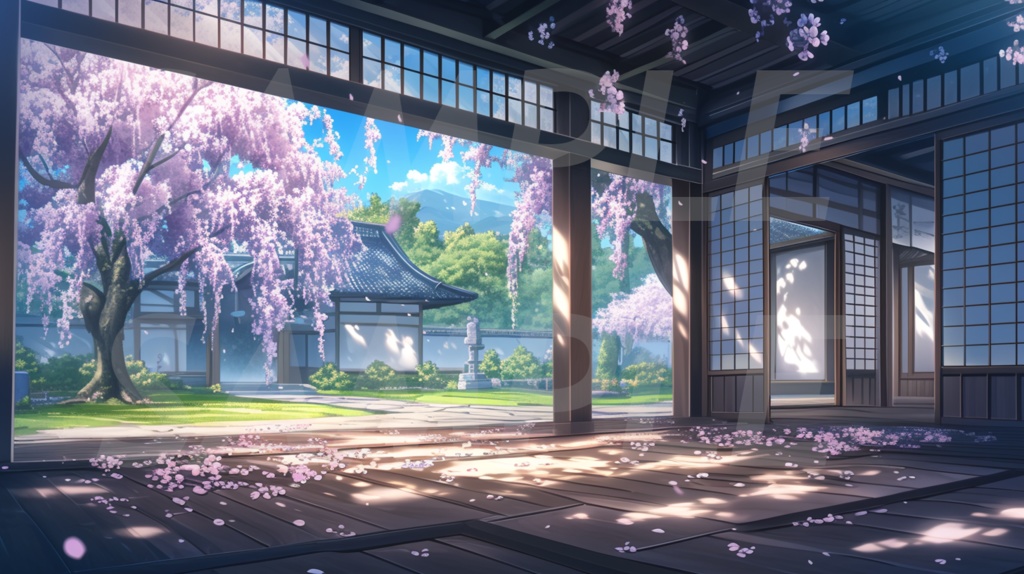 【合計106枚】和風の風景イラスト背景画集【著作権フリー】