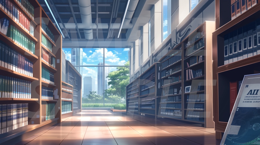 【156枚】現代都会の風景イラスト背景画集【著作権フリー】