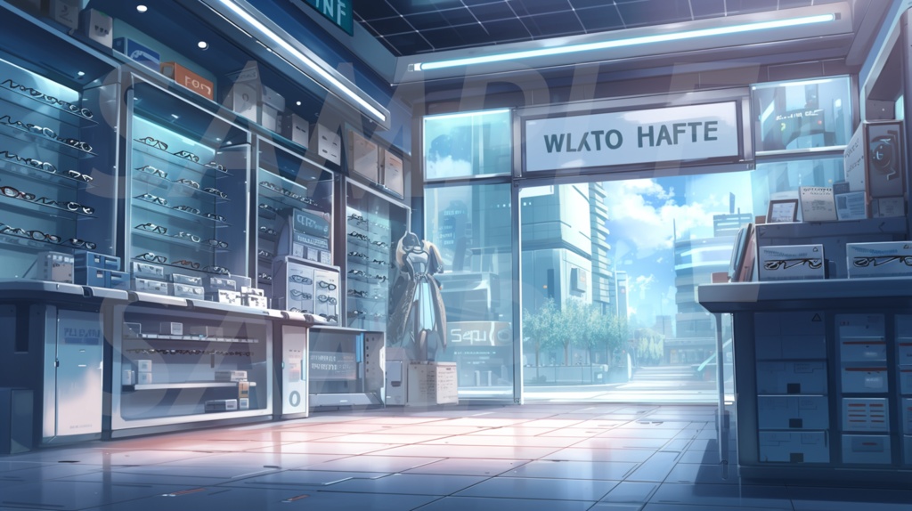 【156枚】現代都会の風景イラスト背景画集【著作権フリー】