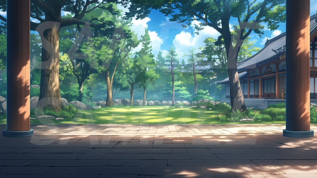 【112枚】古風の日本風景 イラスト背景画集【著作権フリー】江戸時代風景