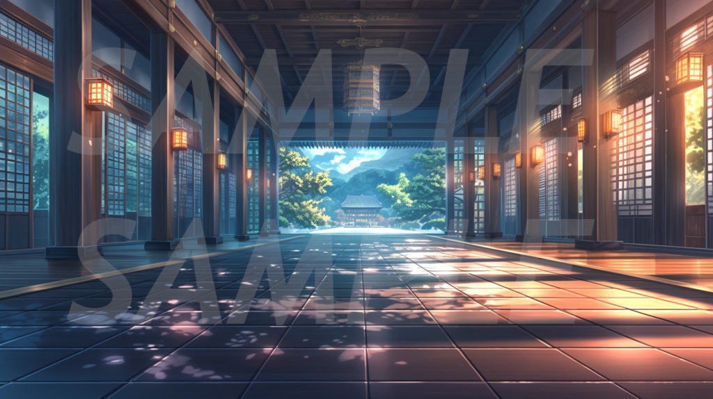 【112枚】古風の日本風景 イラスト背景画集【著作権フリー】江戸時代風景