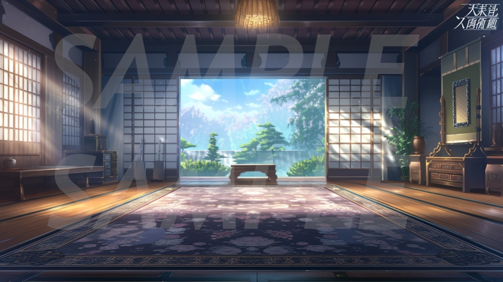 【112枚】古風の日本風景 イラスト背景画集【著作権フリー】江戸時代風景