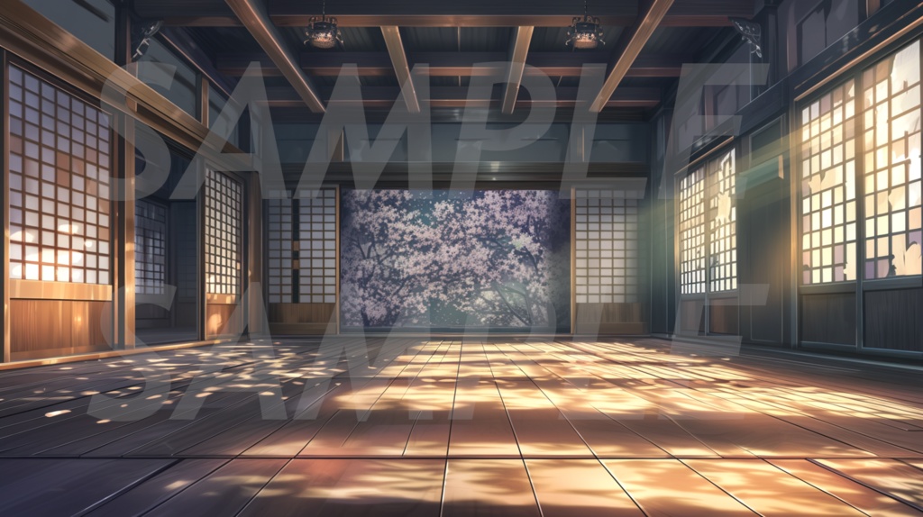 【112枚】古風の日本風景 イラスト背景画集【著作権フリー】江戸時代風景