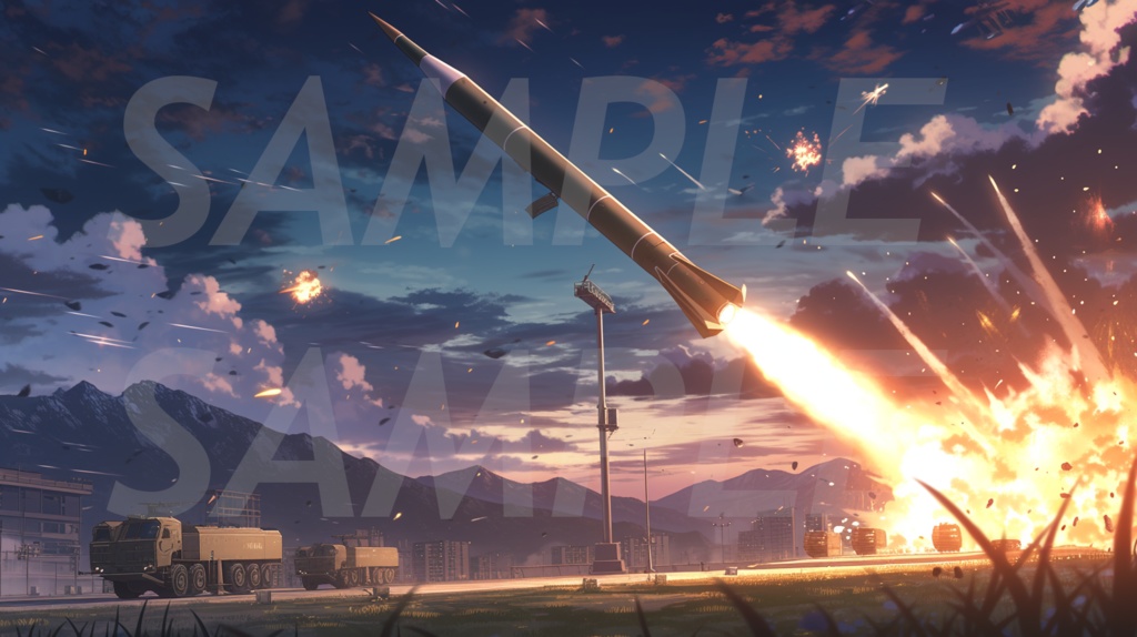 【162枚】戦争関連イラスト 背景画/風景画【著作権フリー】