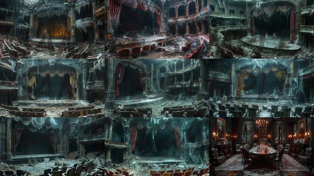 【234枚】ゴシックホラー 超リアルイラスト 背景画/風景画/写真【著作権フリー】/ダークソウル・Bloodborne