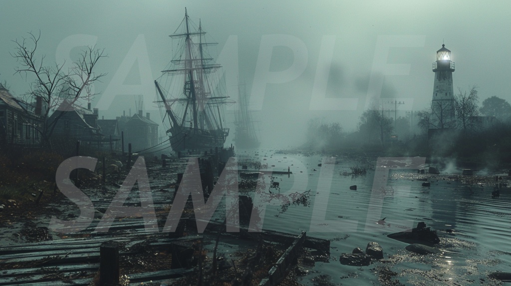 【234枚】ゴシックホラー 超リアルイラスト 背景画/風景画/写真【著作権フリー】/ダークソウル・Bloodborne