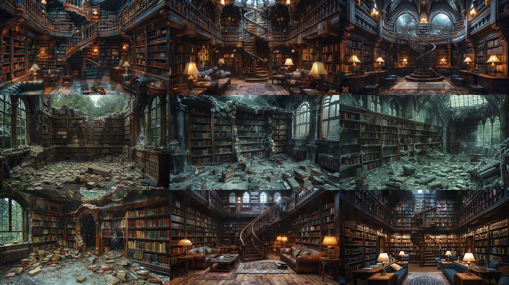 【234枚】ゴシックホラー 超リアルイラスト 背景画/風景画/写真【著作権フリー】/ダークソウル・Bloodborne