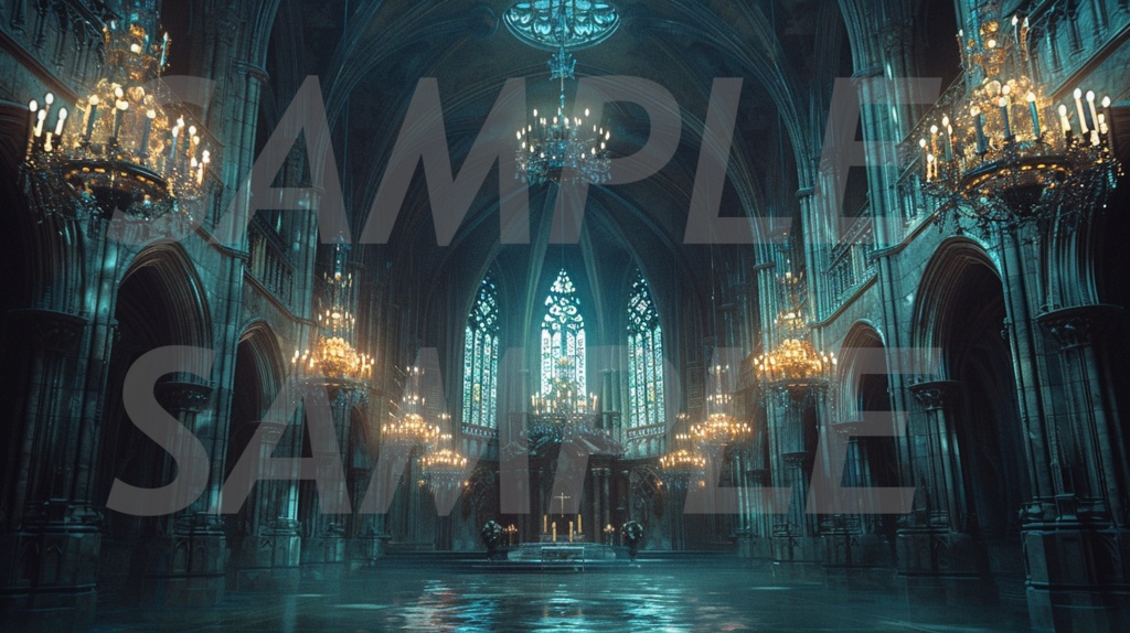 【234枚】ゴシックホラー 超リアルイラスト 背景画/風景画/写真【著作権フリー】/ダークソウル・Bloodborne