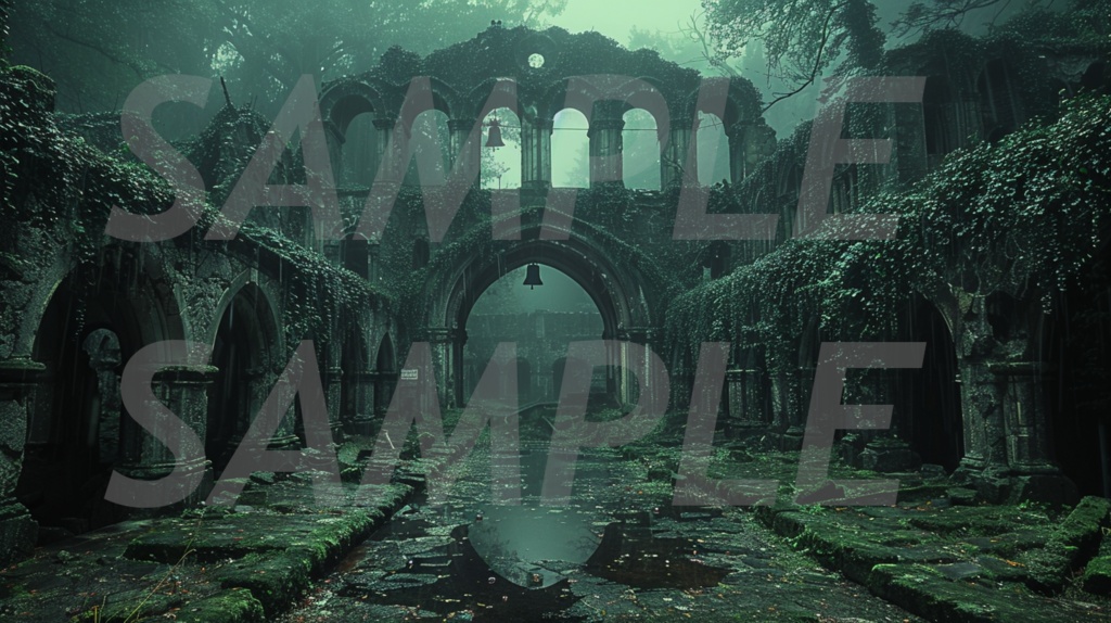 【234枚】ゴシックホラー 超リアルイラスト 背景画/風景画/写真【著作権フリー】/ダークソウル・Bloodborne