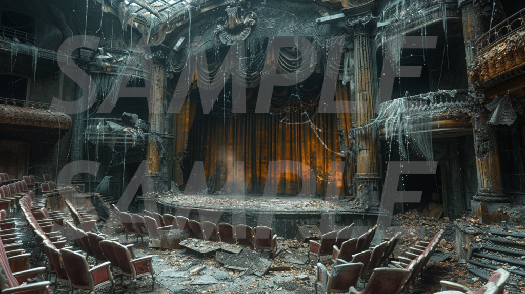 【234枚】ゴシックホラー 超リアルイラスト 背景画/風景画/写真【著作権フリー】/ダークソウル・Bloodborne