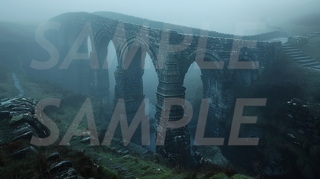 【234枚】ゴシックホラー 超リアルイラスト 背景画/風景画/写真【著作権フリー】/ダークソウル・Bloodborne