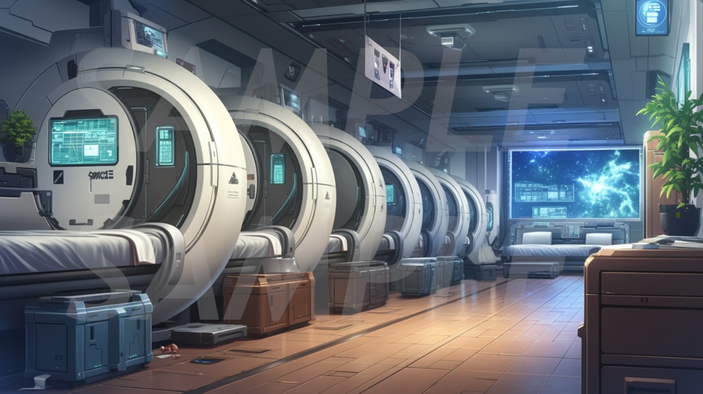 【235枚】SF・宇宙都市・未来都市 背景イラスト集【著作権フリー】スペースオペラ・サイファイ